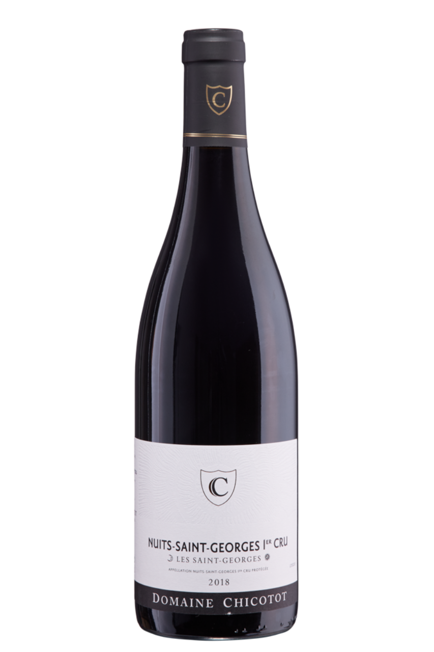 Flasche Rotwein, 1er Cru, Nuits-Saint-Georges 2018 von Chicotot