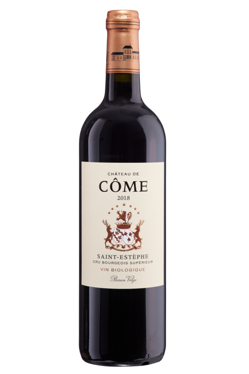 Flasche Rotwein Saint-Estèphe von Château de Côme