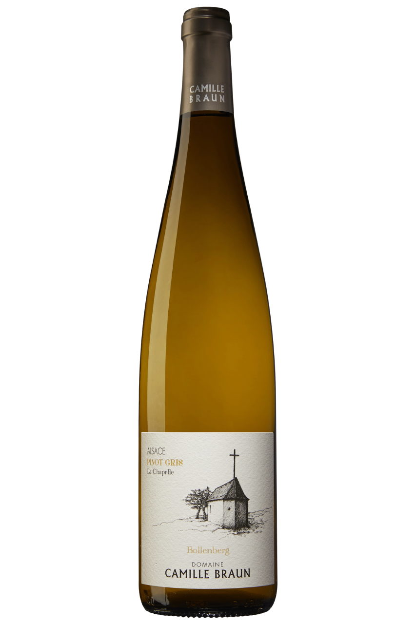 Flasche Weißwein Pinot Gris La Chapelle